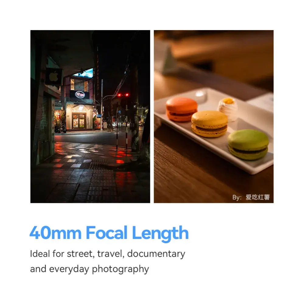  TTArtisan AF 40mm f/2.0 objektiv fullformat for Leica L Rask levering fra Sverige.