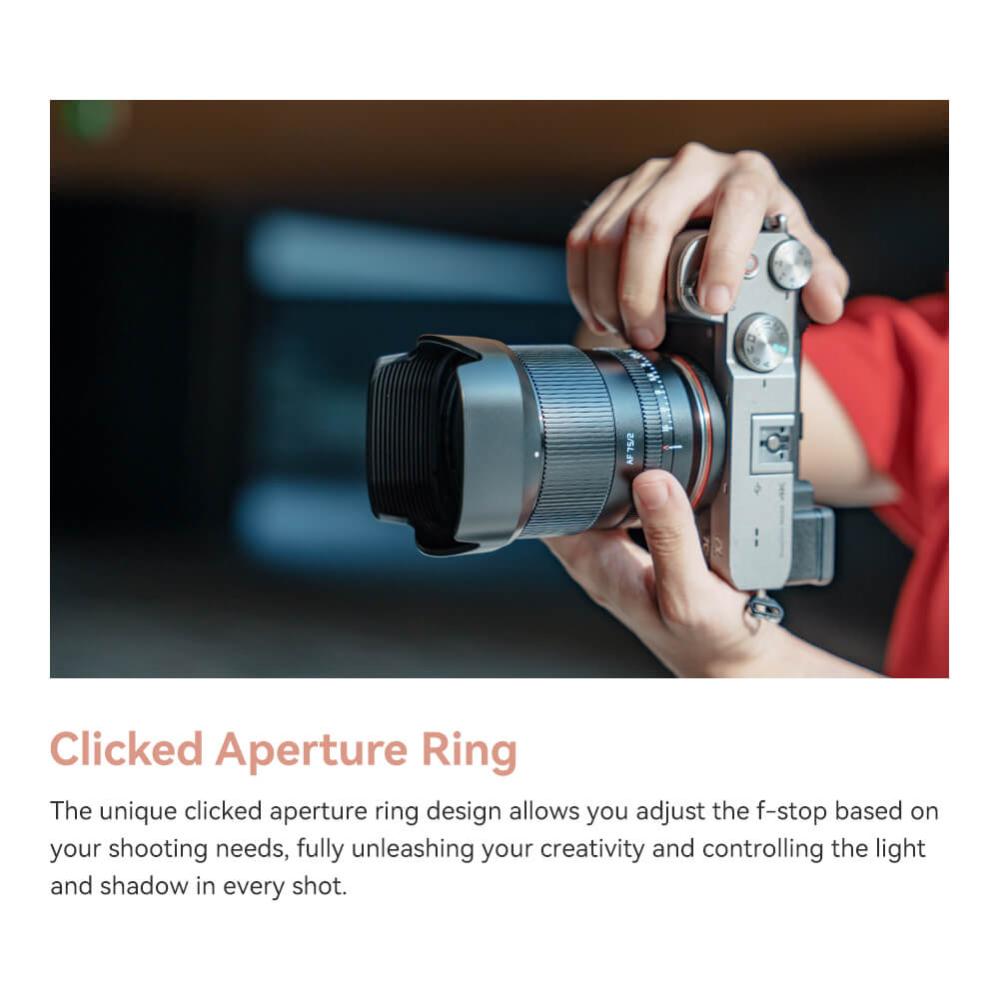 TTartisan 35 mm f / 1,4 objektiv APS-C for Fujifilm X Rask levering fra Sverige.