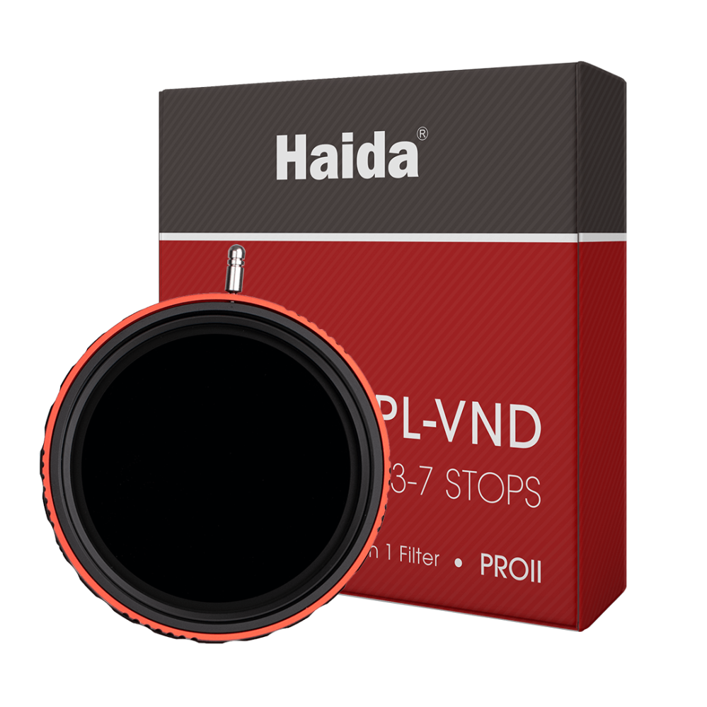  Haida CPL-VND 3–7 trinn – Justerbart hybridfilter med polarisering Rask levering fra Sverige.