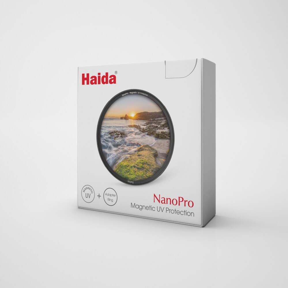  Haida NanoPro Magnetisk UV-filter med adapterring Rask levering fra Sverige.