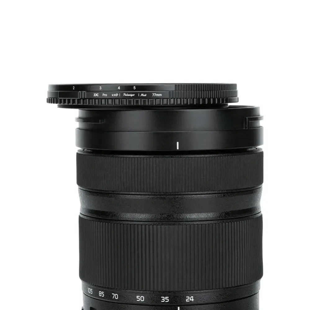  JJC 3-i-1-filter med justerbar ND, CPL og Black Mist 1/4 Rask levering fra Sverige.