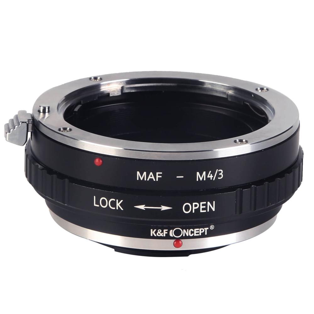  K&F Concept objektivadapter for Sony/Minolta AF-objektiv for Micro 4/3 Rask levering fra Sverige.