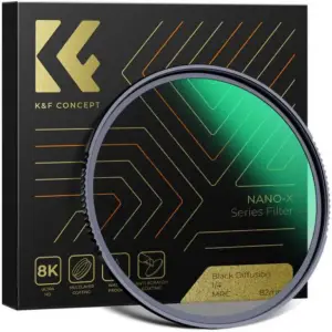  K&F Concept Black Mist 1/4 Filter Nano-X Rask levering fra Sverige.