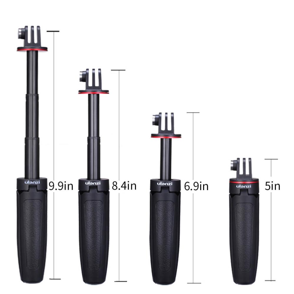  Ulanzi Mini-stativ og håndtak 2-i-1 for actionkameraer Rask levering fra Sverige.