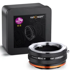 K&F Concept K&F Concept Objektivadapter IV Pro till Minolta MD MC objektiv for Sony E