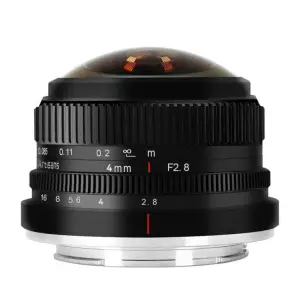 7Artisans 7Artisans 4mm f/2.8 Fisheye-objektiv APS-C for Canon EOS M