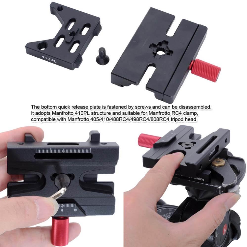  iShoot feste for Manfrotto- og Arca Swiss-plater Rask levering fra Sverige.