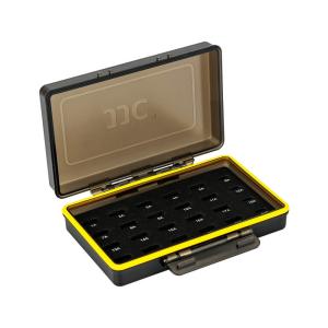  JJC Hard Memory Card Case for USB Flash Drive 20x Type-A & 4x Type-C Rask levering fra Sverige.