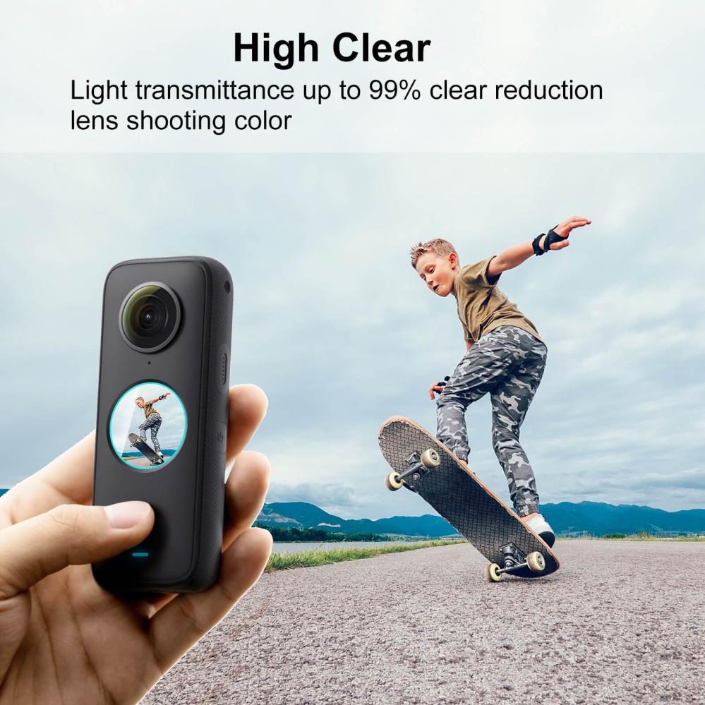 Puluz Puluz Skjermbeskytter for Insta360 One X2 av herdet glass