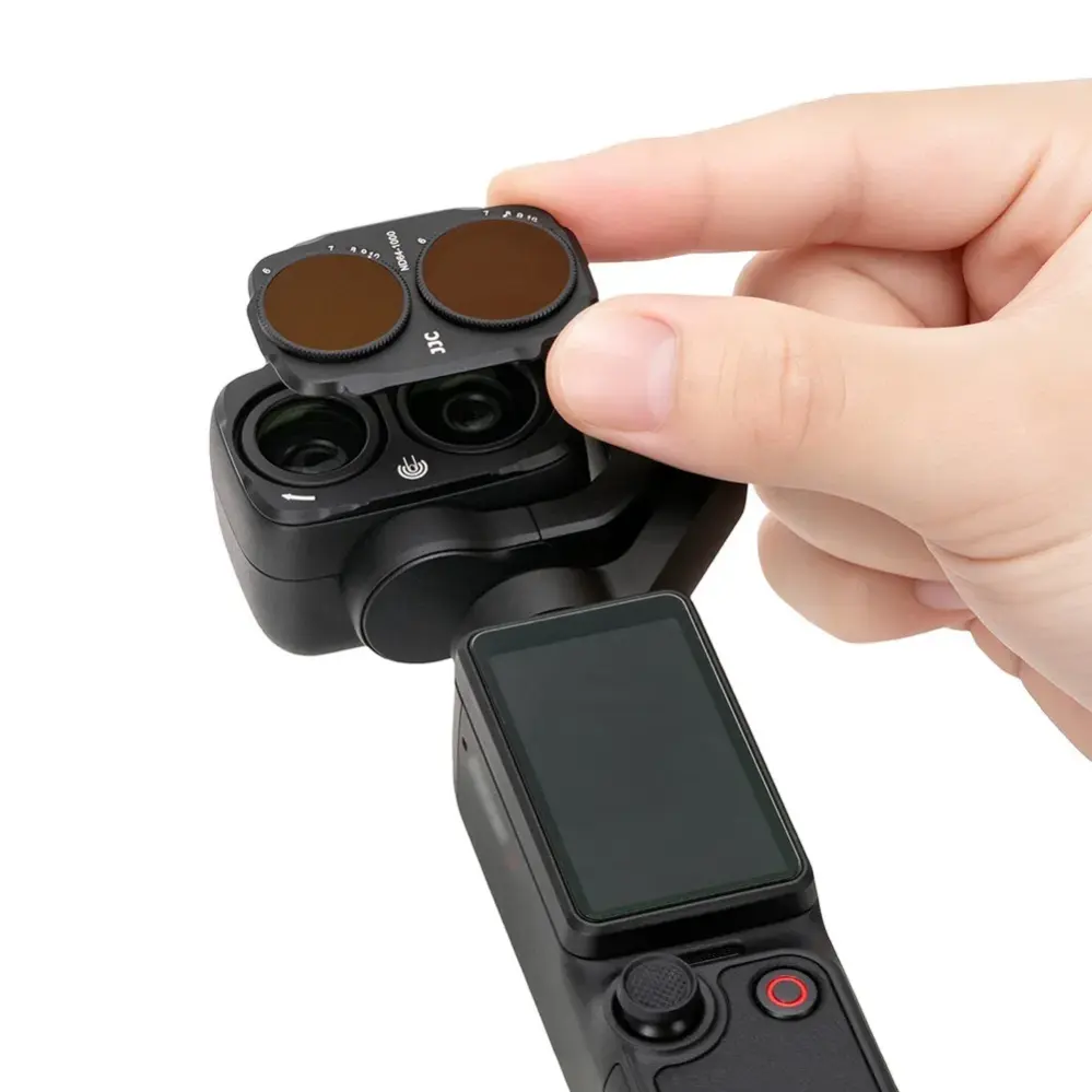  JJC F-M4PND641K variabelt ND64-1000-filter for DJI Osmo Pocket 4P Rask levering fra Sverige.