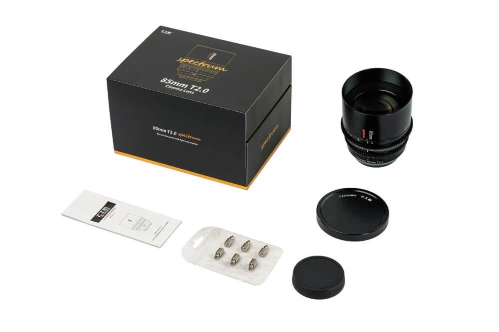 7Artisans 7Artisans 85mm T2.0 Fullformat Cinema objektiv for Nikon Z