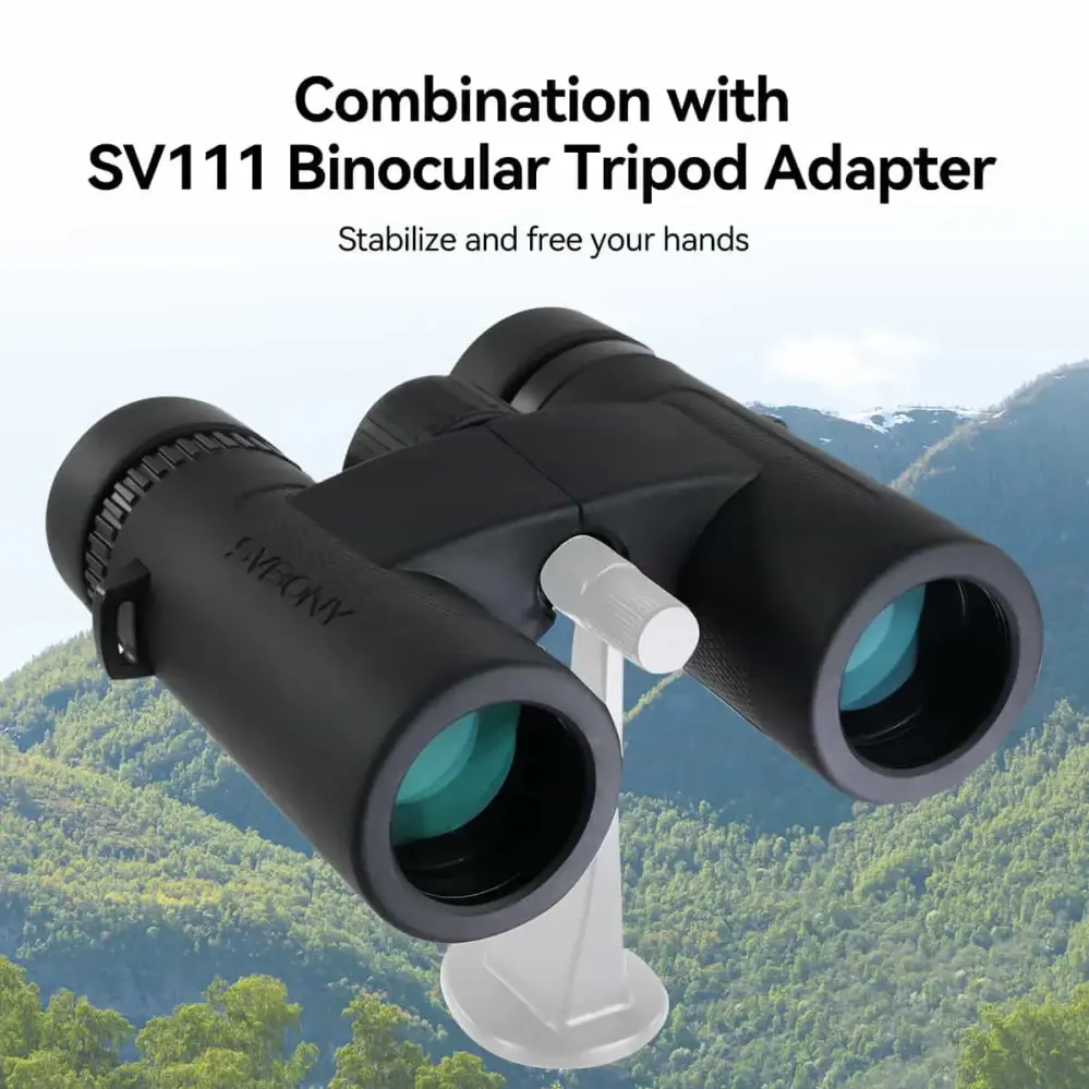  Svbony SV202 8x32 ED Kikkert – avansert optikk med høy lystransmisjon Rask levering fra Sverige.