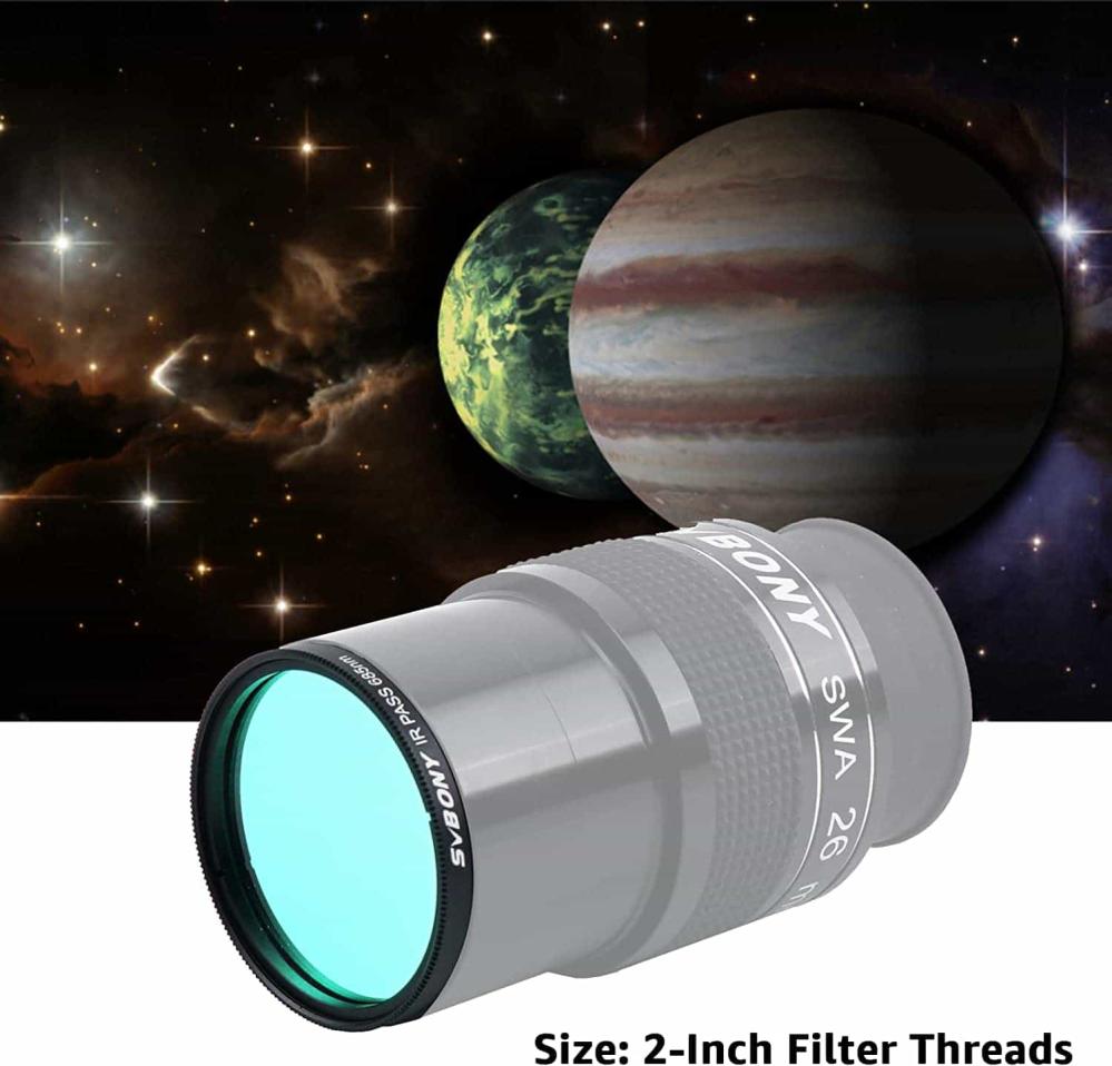  Svbony SV183 IR Pass 685 nm filter 1,25-tum – förbättrar kontrasten Rask levering fra Sverige.