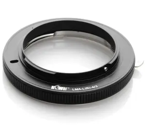 Kiwifotos Kiwifotos Objektivadapter till Leica (R) for Olympus 4/3 kamerahus