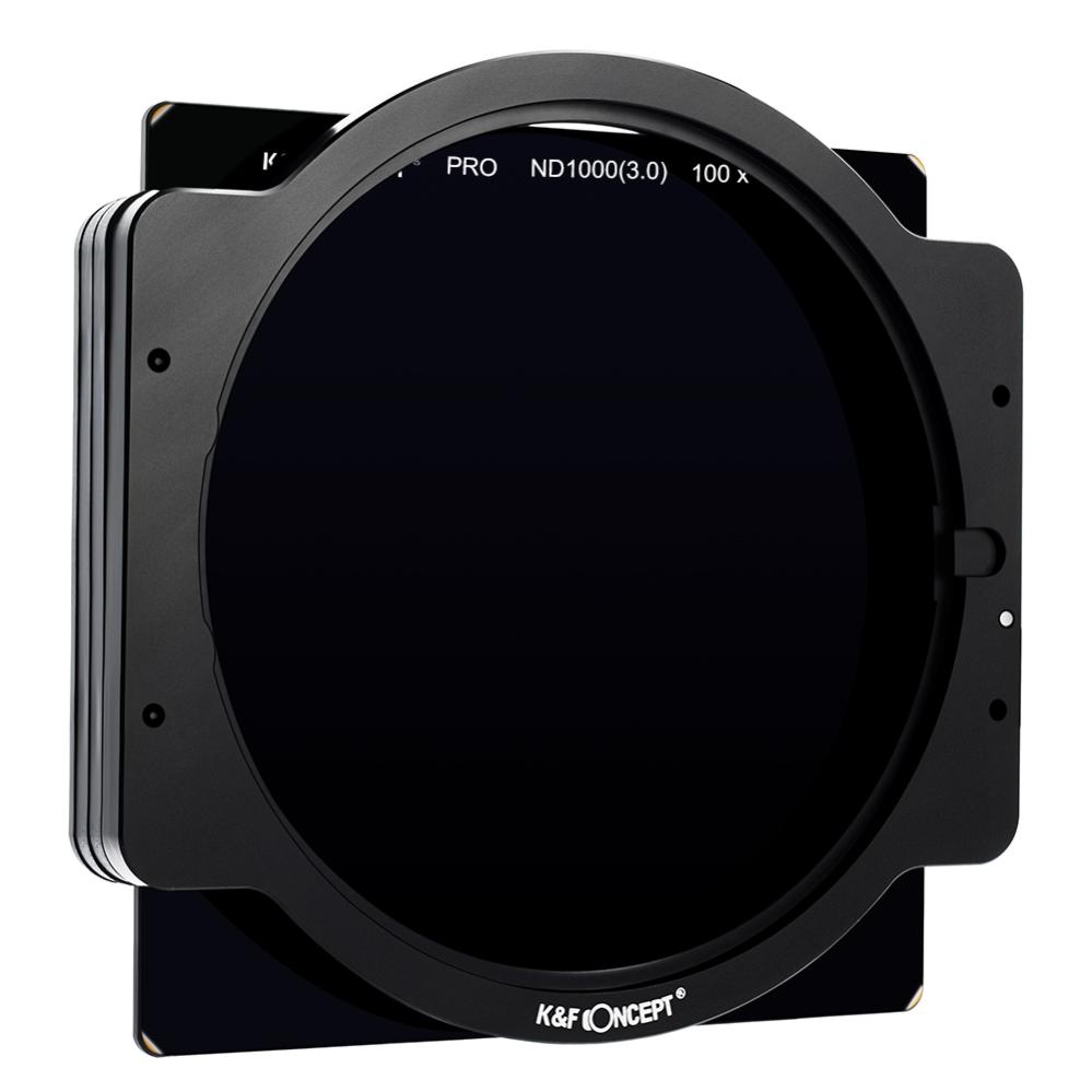 K&F Concept K\&F Concept 100mm Filter-Kit ND1000 & Filterholder med 8x adapterringer