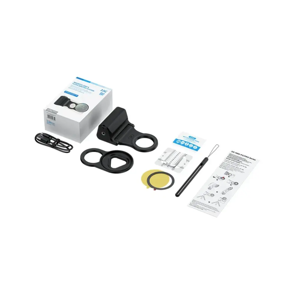  JJC MSG-P2 Magnetisk grep & 67mm filteradapter for iPhone 14–17 Pro Rask levering fra Sverige.