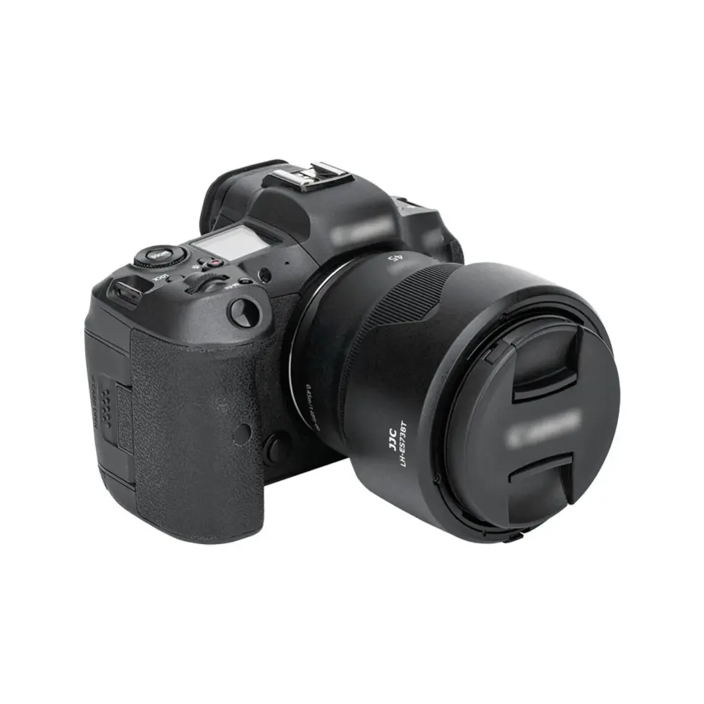  JJC Solblender for Canon RF 45mm f/1.2 STM – ES-73B tulipanformet Rask levering fra Sverige.