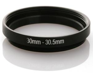  Step-up-ring 30-30.5mm – gjør filtergjengene større Rask levering fra Sverige.