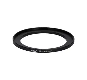 Kiwifotos Step-up-ring 67-82mm – gjør filtergjengene større