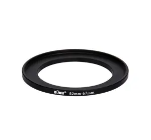 Kiwifotos Step-up-ring 52-67mm – gjør filtergjengene større