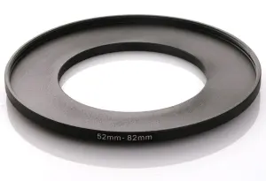  Step-up-ring 52-82mm – gjør filtergjengene større Rask levering fra Sverige.