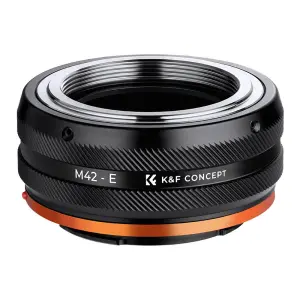K&F Concept K&F Concept Objektivadapter IV Pro till M42-objektiv for Sony E