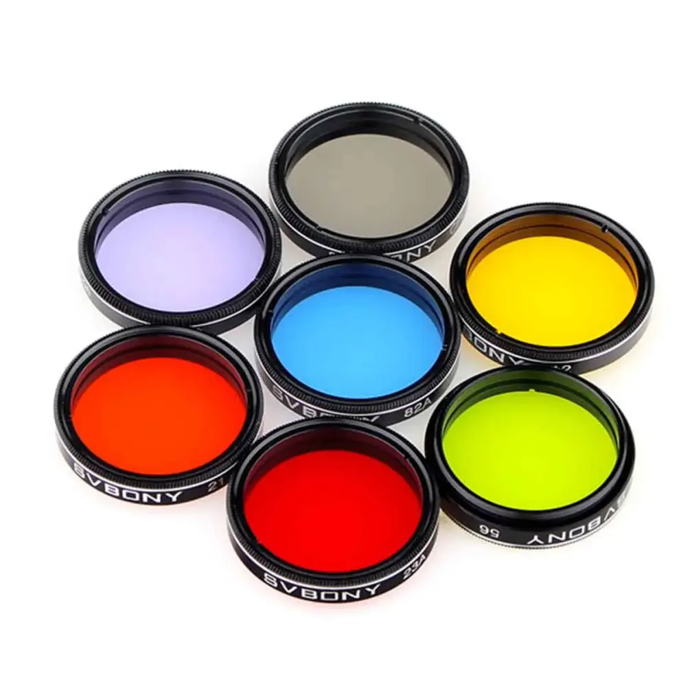  Svbony SV155 1,25-tommer 7-dels filtersett for måne og planeter Rask levering fra Sverige.
