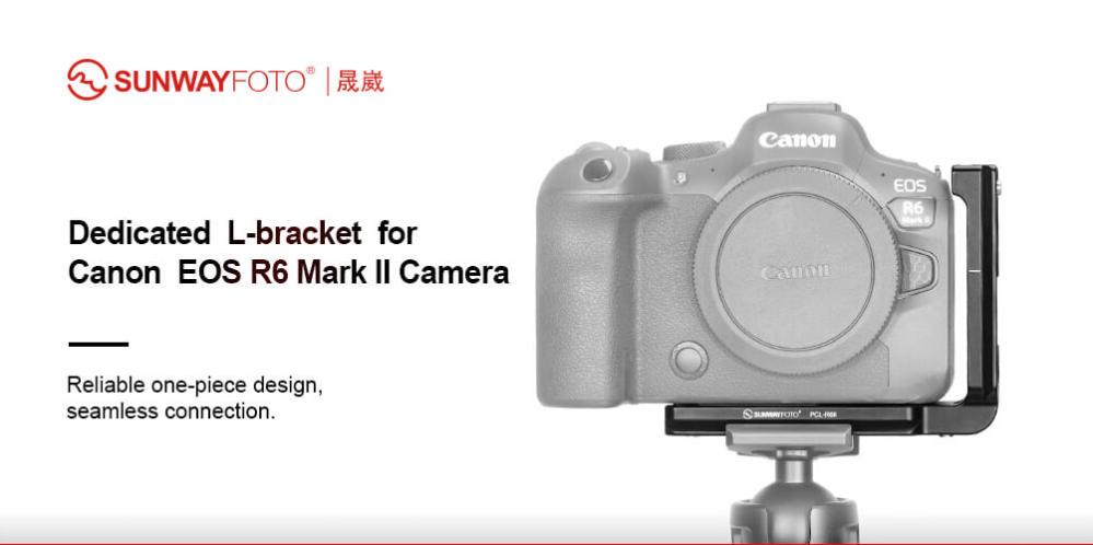 Sunwayfoto Sunwayfoto l-bracket for Canon EOS R6 mark II