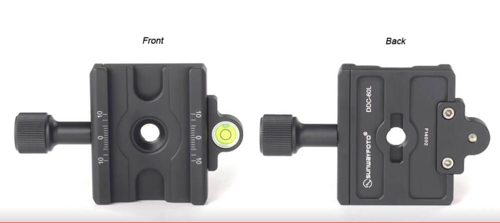  Sunwayfoto DDC-60L Arca-Swiss-beslag med lang låseskrue Rask levering fra Sverige.
