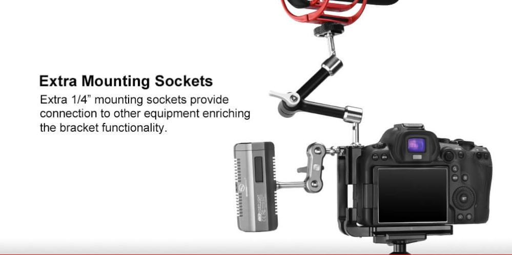 Sunwayfoto Sunwayfoto l-bracket for Canon EOS R6 mark II