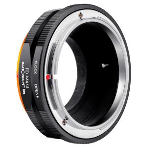  K&F-objektivadapter for Canon FD-objektiv for Micro 4/3 kamerahus Rask levering fra Sverige.