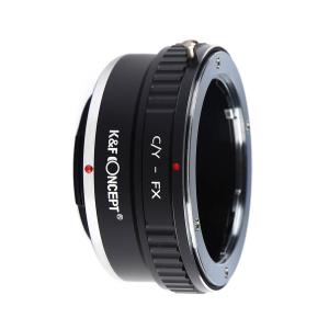  K&F Lens adapter for Contax / Yashica objektiv for Fujifilm X kamerahus Rask levering fra Sverige.