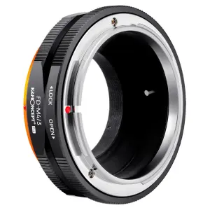 K&F Concept K&F Objektivadapter till Canon FD objektiv for Micro 4/3 kamerahus