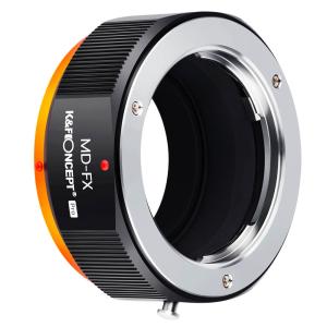  K&F objektivadapter for Minolta / Konica MC MD objektiv for Fujifilm X Rask levering fra Sverige.