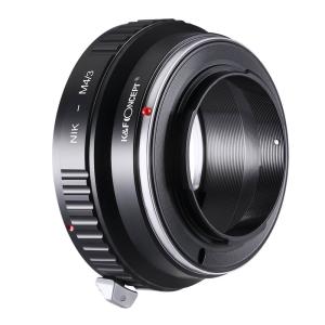  K&F Concept-objektivadapter for Nikon F-objektiv for Micro 4/3 kamerahus Rask levering fra Sverige.