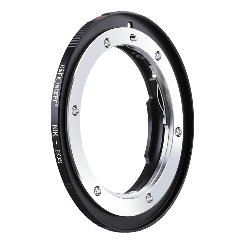 K&F Concept K&F Concept Objektivadapter til Nikon F-objektiv for Canon EOS kamerahus
