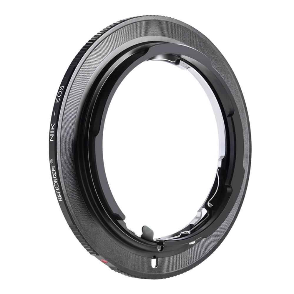 K&F Concept K&F Concept Objektivadapter til Nikon F-objektiv for Canon EOS kamerahus