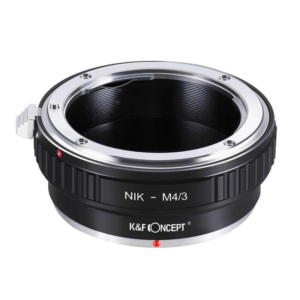 K&F Concept K&F Concept Objektivadapter till Nikon F objektiv for Micro 4/3 kamerahus