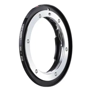 K&F Concept K&F Concept Objektivadapter til Nikon F-objektiv for Canon EOS kamerahus
