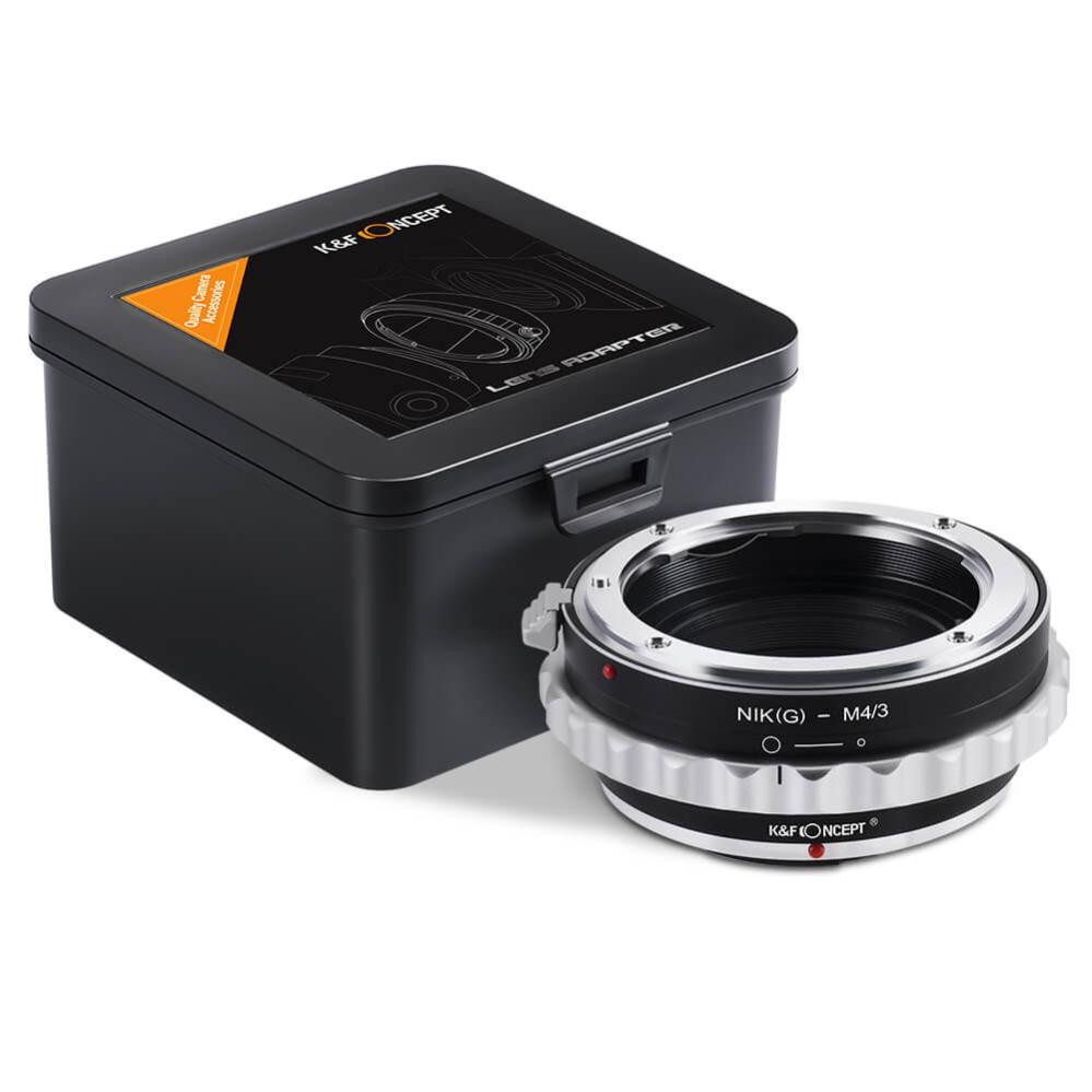 K&F Concept K&F Concept Objektivadapter till Nikon G/F objektiv for Micro 4/3 kamerahus