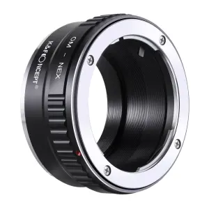 K&F Concept K&F Objektivadapter till Olympus OM objektiv for Sony E kamerahus