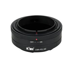  Kiwifotos Canon objektivadapter for Canon FD for Nikon Z kamerahus Rask levering fra Sverige.
