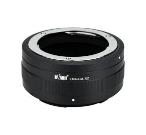  Kiwifotos objektivadapter for Olympus OM for Nikon Z kamerahus Rask levering fra Sverige.