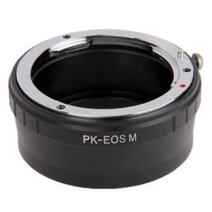  Objektivadapter for Pentax K for Canon EOS M kamerahus Rask levering fra Sverige.