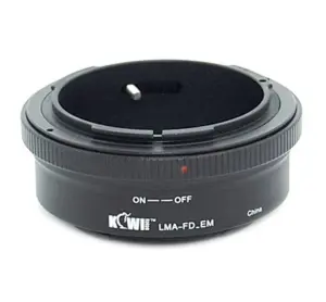 Kiwifotos Kiwifotos Objektivadapter till Canon FD for Sony E kamerahus