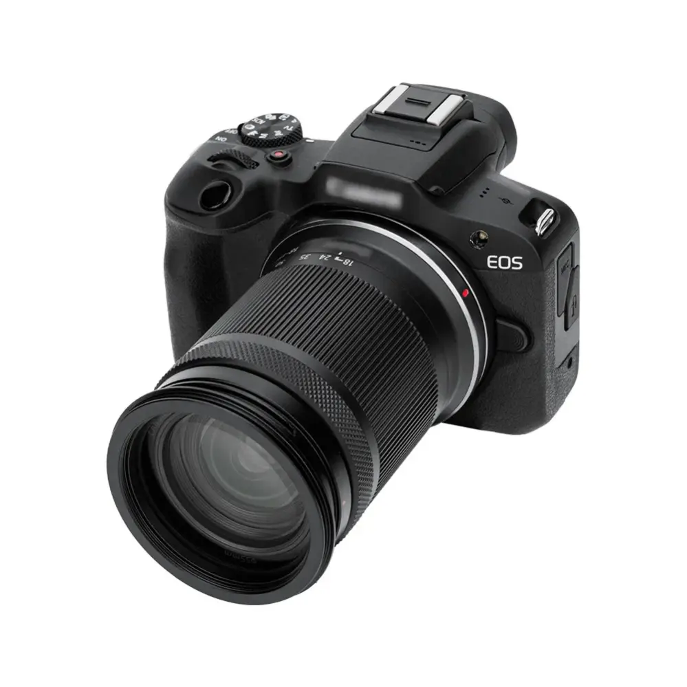  JJC LH-Q55 solblender med adapterring – beskytter mot strølys og støt Rask levering fra Sverige.