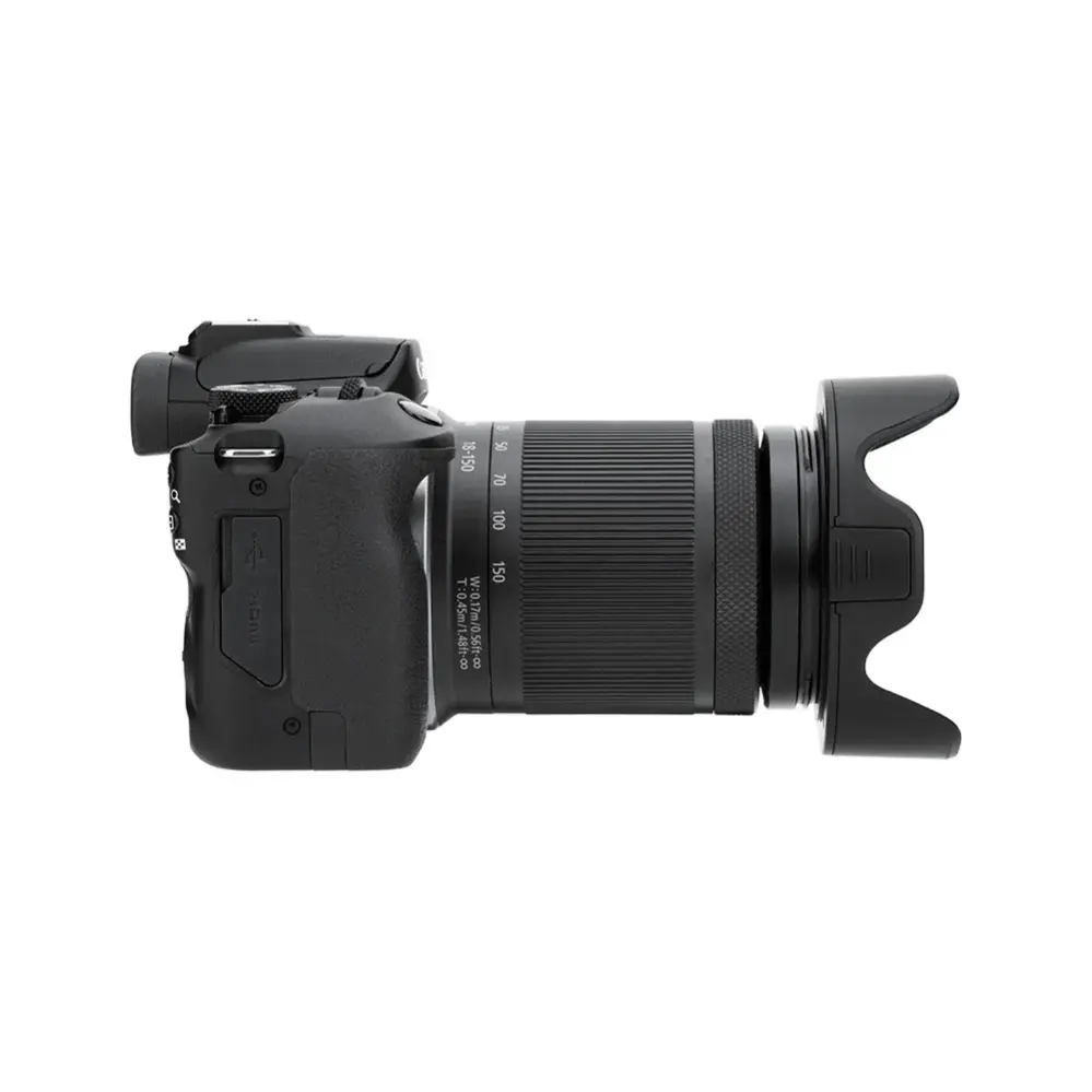  JJC LH-Q55 solblender med adapterring – beskytter mot strølys og støt Rask levering fra Sverige.