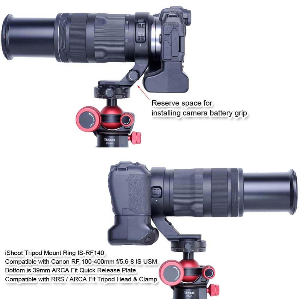 iShoot iShoot stativfeste for Canon RF 100-400mm f/5.6-8 IS USM