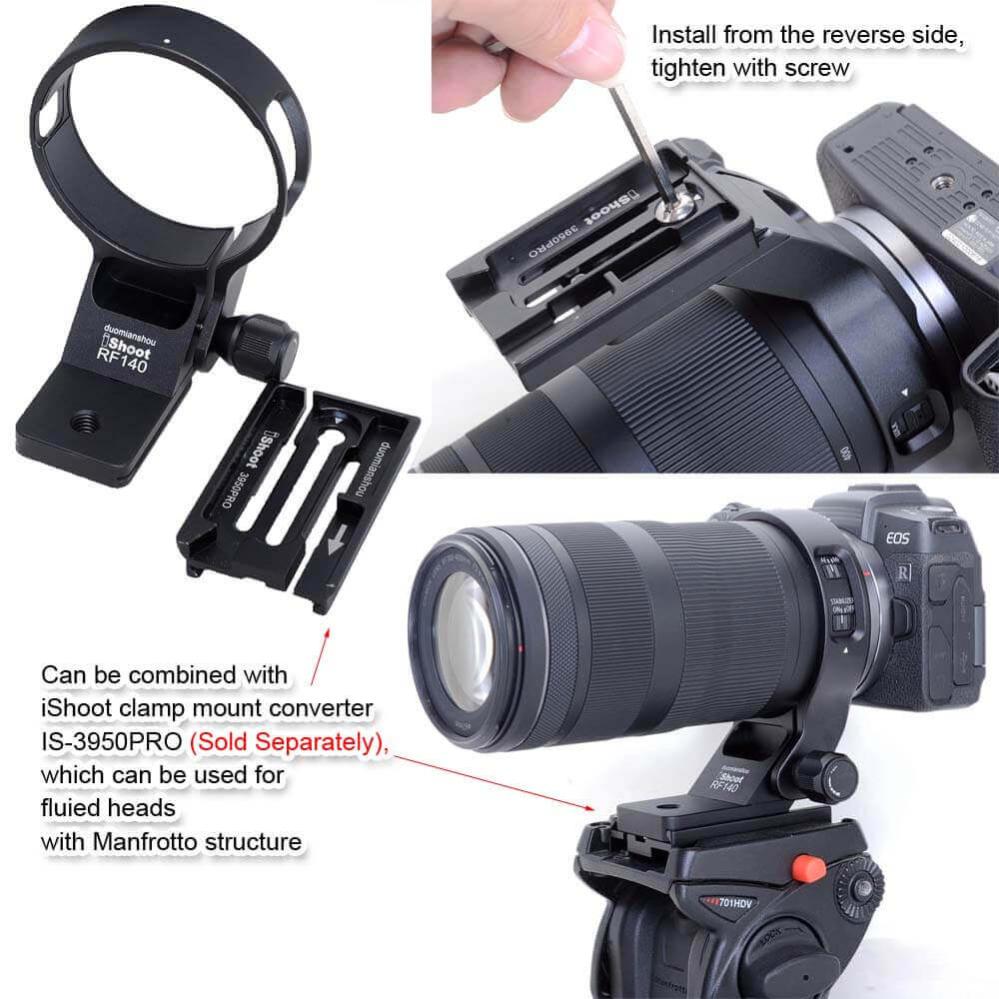 iShoot iShoot stativfeste for Canon RF 100-400mm f/5.6-8 IS USM