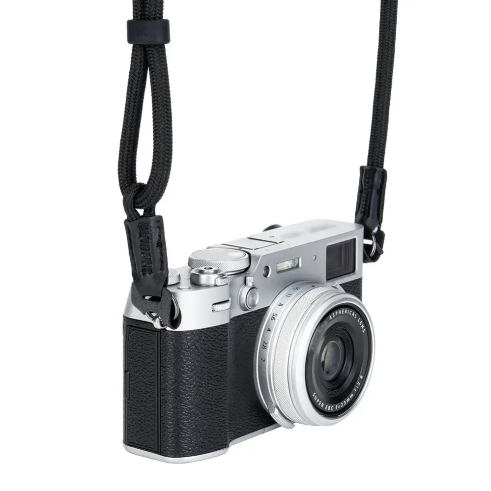  JJC CPC-B Kamerastropp for retro-kompaktkameraer med runde remfester Rask levering fra Sverige.